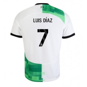 Liverpool Luis Diaz #7 Borta Kläder 2023-24 Kortärmad